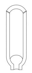 Спецелемент Cove Base Ang. Int. Cotone 2.5x10 Matt CE.SI