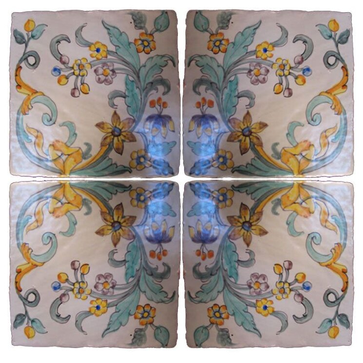 Декор (30x30) Piastrelle Maioliche Repro 032/D - Maioliche Repro з колекції Maioliche Repro Scianna Декор (30x30) Piastrelle Maioliche Repro 032/D - Maioliche Repro з колекції Maioliche Repro Scianna