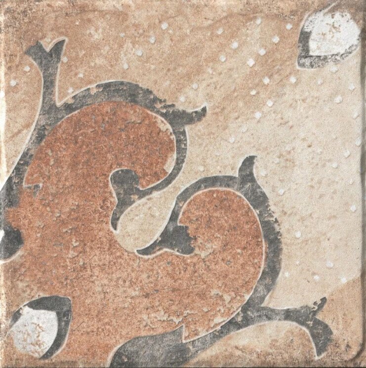 Декор (20x20) 1050882 Ins. Emma(Ocra) - Recupera з колекції Recupera Serenissima