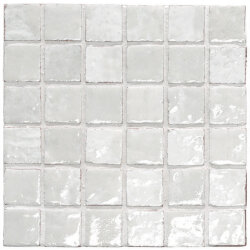Мозаїка 3,2x3,2 Bianco Su Rete - Abitare la Terra - 1057436