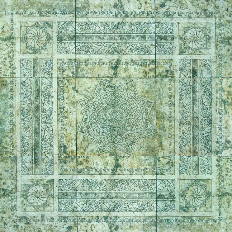 Плитка (120x120) Paestum Botticino - Tapetti з колекції Tapetti Akros