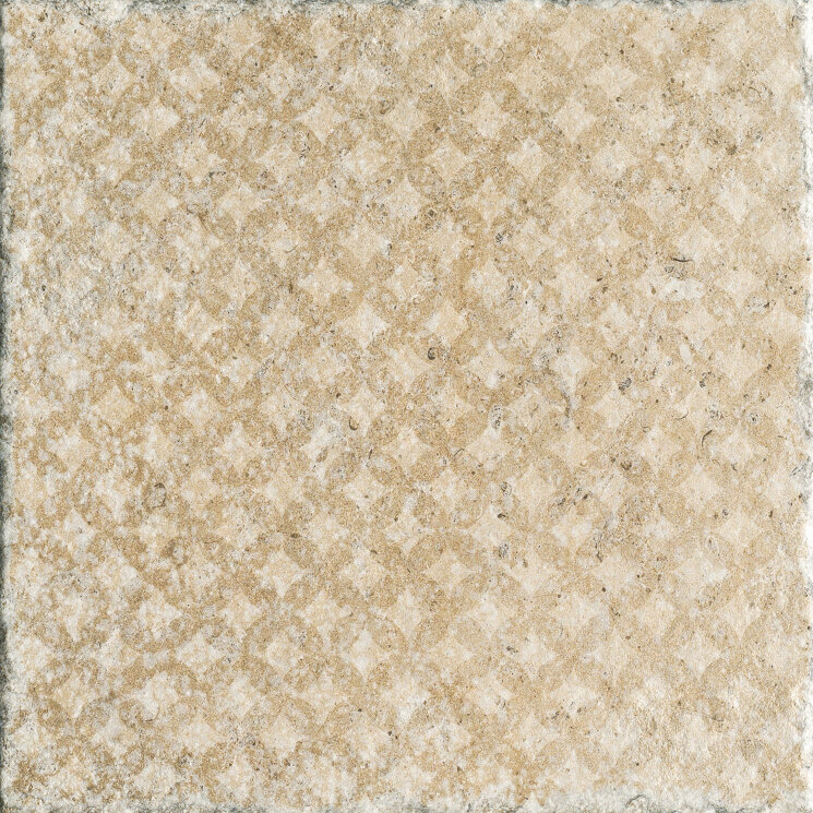 Плитка 45,8x45,8 Ivoire Grand Decor - Dordogne - 5100 з колекції Dordogne Unicom Starker