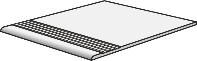 Сходинка 30x30 Gradino Lineare Hrn 5 - HRN Carpegna з колекції HRN Carpegna Del Conca