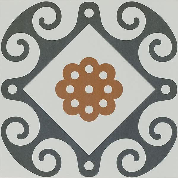 Плитка 60x60 Majolica Modulo R. - Frame - LD92 з колекції Frame Refin Плитка 60x60 Majolica Modulo R. - Frame - LD92 з колекції Frame Refin