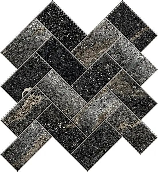Мозаїка 28.2x28.5 04006 Opus Nera Mix Lap/Nat Piemme Ibla з колекції Ibla Piemme