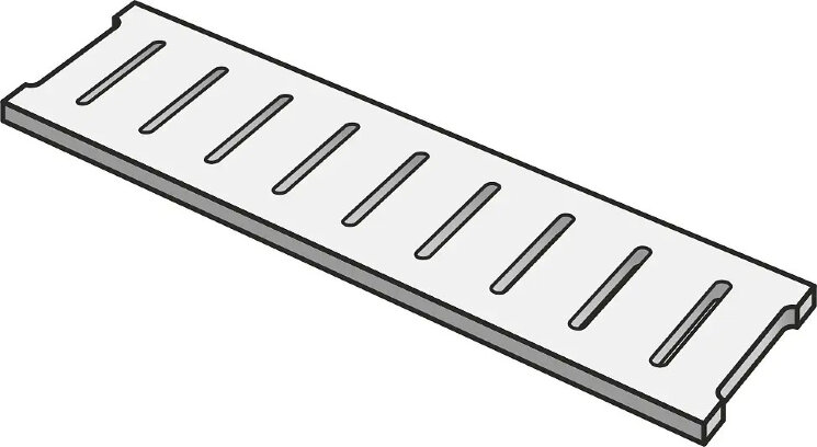 Решітка I Cementi Flax Griglia 2 Cm - 14x60 FL03GG6 I Cementi з колекції I Cementi Impronta