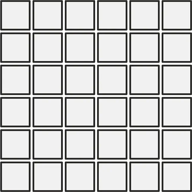 Мозаїка M D Provence Mosaic Coal Rett - 30x30 DMPM70R Mas de Provence з колекції Mas de Provence Ascot