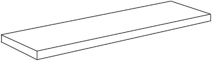 Кутова сходинка (33x120) 85248 Icon Almond Gradino Costa Retta Angolo Sxx3,2Lap. Ret. - Icon з колекції Icon La Fabbrica