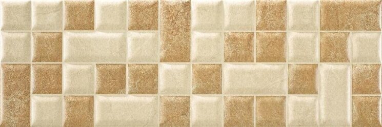 Декор Relieve Cubik Beige 20x60 Bombay Expotile з колекції Bombay Expotile