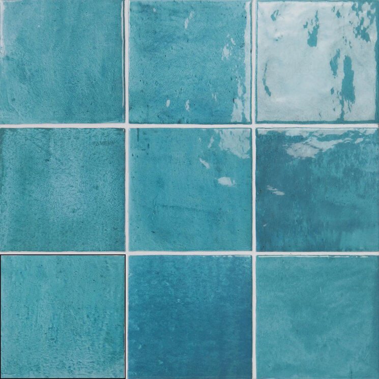 Плитка blue gloss - 13.2x13.2 A042224 Sorolla з колекції Sorolla Ape