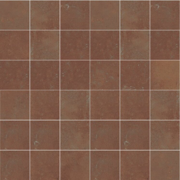 Мозаїка 29.75X29.75 Cotto Rosso Natural Mosaico 5X5 Cotto Aparici з колекції Cotto Aparici
