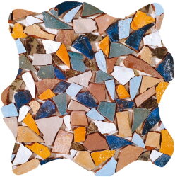Мозаїка (40.6x40.6) Frammenti - Maestri Ceramisti