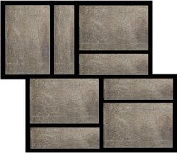 Мозаїка Gris Modulo Muretto 3D 30x30 Matieres Rex