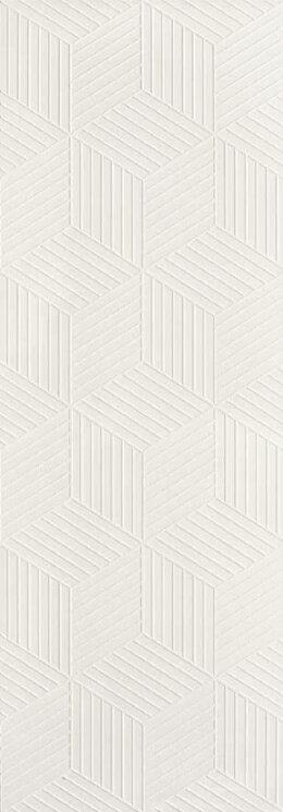 Декор (35x100) 664.0133.001 Dazzle White Ret - Core з колекції Core Love Tiles