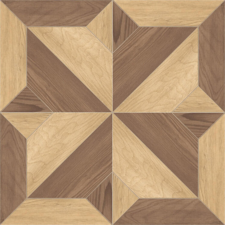 Декор (80x80) 25DWF88NTBF Dec Natural Wood Flower - Natural з колекції Natural Margres