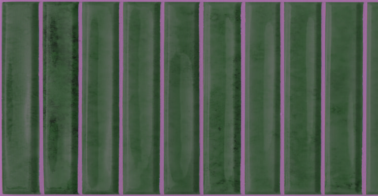 Плитка 133168 Potters Bars Agave Gloss 12.5x25 з колекції Potters Wow