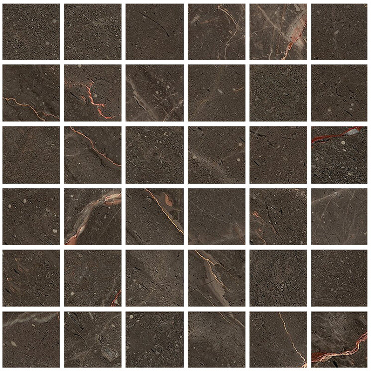 Мозаїка 30x30 9 Cento Mosaico Ombra Moca Lappato - 9cento - F9M3 з колекції 9cento Keope