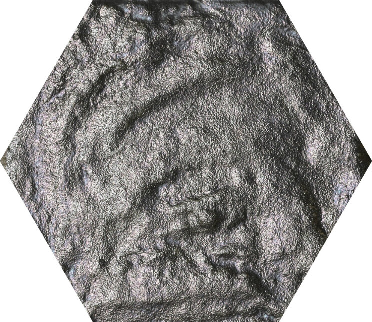 Плитка (24x27.7) Esagona Silver - Le Ossidiane з колекції Le Ossidiane Cerasarda