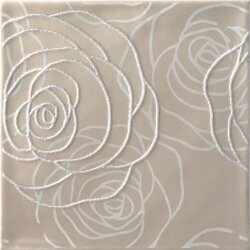 Декор (15x15) D/PEO.SA Decoro Peonia Sand - Silk