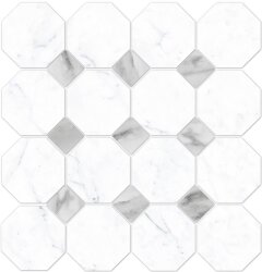 Мозаїка (30x30) 6000413 Carrara Ottagona - Carrara