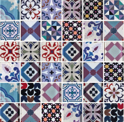 Мозаїка 4,8x4,8 1 Azulejo Mix - Azulejo - 43000002