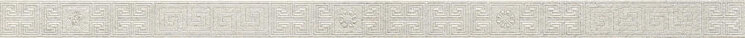 Бордюр (4x80) 02611300 Listello Bianco - Greek з колекції Greek Versace