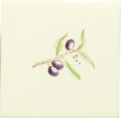 Декор Olive Sprig Single On Off White 12.7x12.7 Classic Winchester