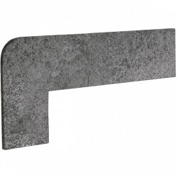 Сходинка Zanquin Recto Iron Izqda Лів 17.5x42.3 Opera Exagres