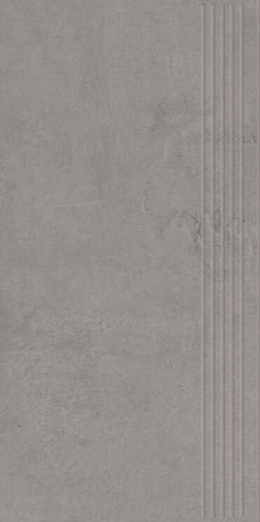 Плитка 30x60 Martix Graphite Stopnica Prasowana Matt Paradyz з колекції Martix Paradyz