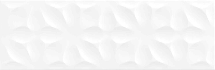 Плитка 25x76 Freestyle Struttura Fiore White Gloss - Freestyle - R75H з колекції Freestyle Ragno