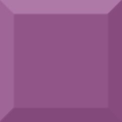 Плитка 10x10 Morado Biselado Brillo-Monocolor