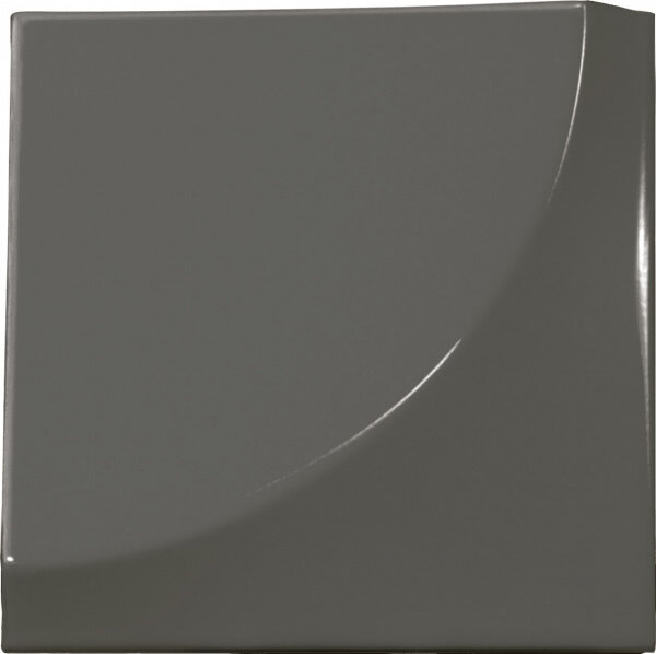 Плитка (15x15) 23227 Magical 3 curve dark grey - Magical 3 з колекції Magical 3 Equipe