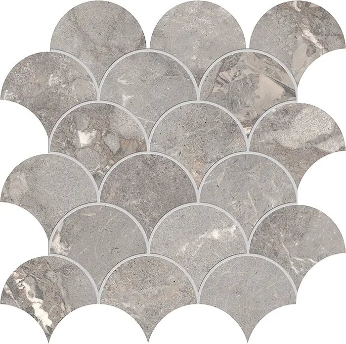 Мозаїка 30x30 NL22 Grey Mosaico Shell Edimax Astor Golden Age з колекції Golden Age EdimaxAstor