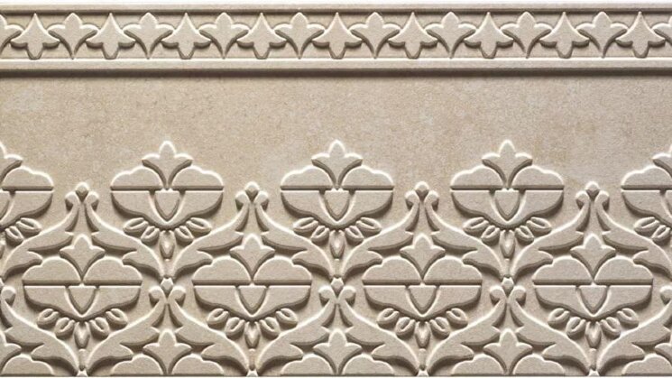 Декор Giralda Beige 28x50 Alcasar El Mijares з колекції Alcasar El Mijares