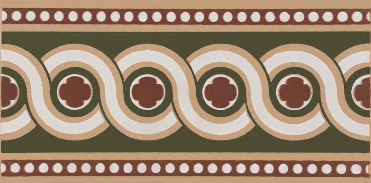 Бордюр Telford Border Green 7.5x15.1 Victorian Floor Tiles Original Style з колекції Victorian Floor Tiles Original Style Бордюр Telford Border Green 7.5x15.1 Victorian Floor Tiles Original Style з колекції Victorian Floor Tiles Original Style