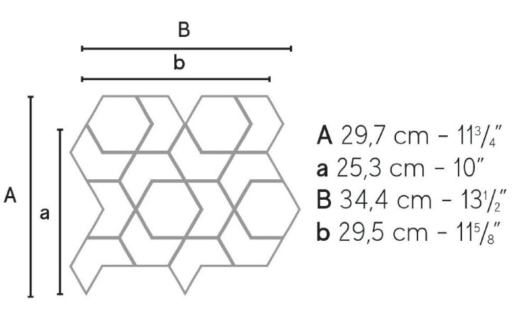 Декор Marvel Morning Sky HEX AOVZ з колекції Marvel Dream Atlas Concorde