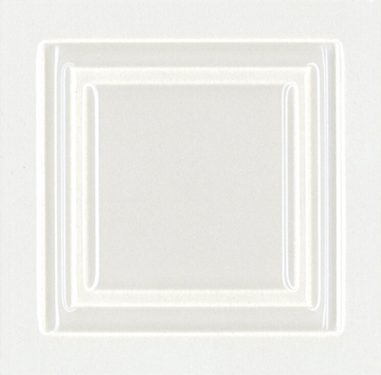 Декор (7.5x7.5) ET83W Tozzetto lesena WHITE - Atelier з колекції Atelier Decoratori Bassanesi