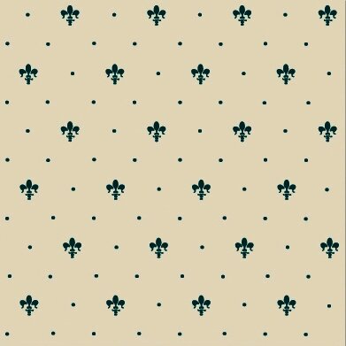 Плитка (20x20) Gl09-08 Giglio Verde Su Panna - Grand Elegance з колекції Grand Elegance Petracers