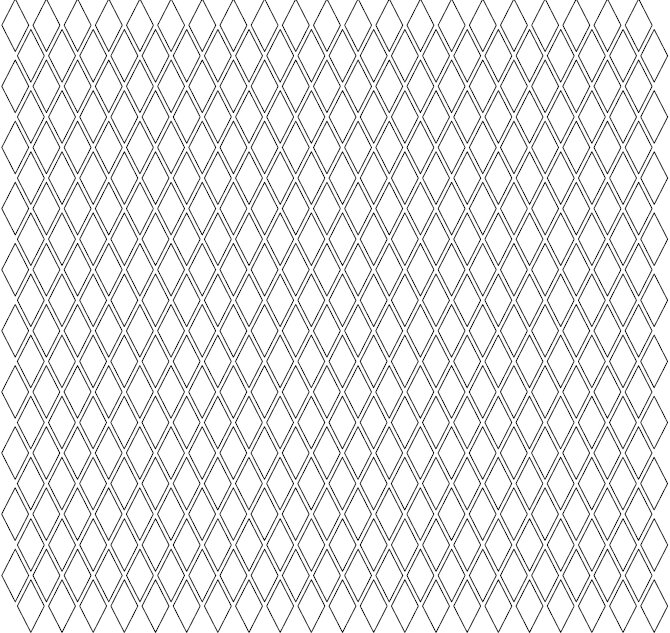 Мозаїка (33x33) Nero Satinato Rhumbus - Rhumbus з колекції Rhumbus Petracers