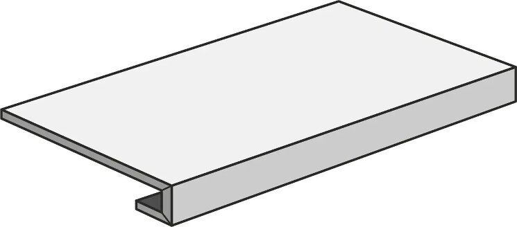 Сходинка 33x60.9 161203 Rosado step nat La Fabbrica Cotto del Casale з колекції Cotto del Casale La Fabbrica