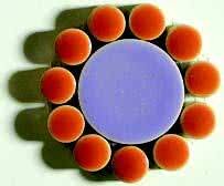 Мозаїка (8,6) C08D Inserto Tag (arancio/glicine) - Decors