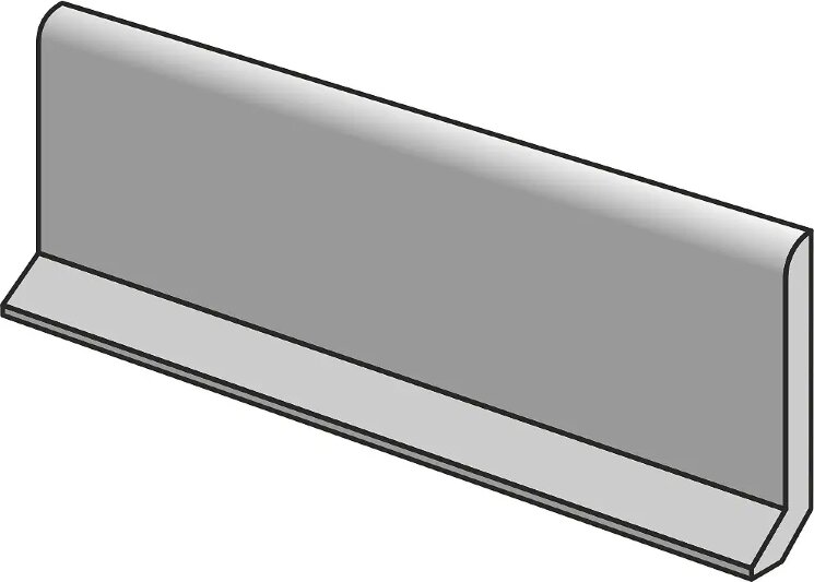 Плінтус 10x20 MRX3 Btf.Grigio Scuro gr Marazzi SistemT - Graniti з колекції SistemT - Graniti Marazzi