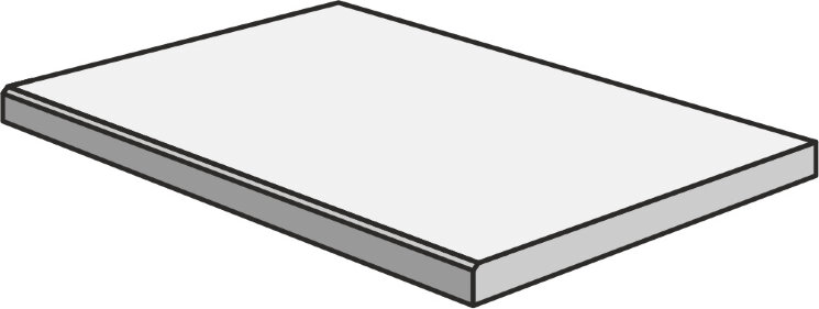 Кутова сходинка 330x1200 V. Lav Acrd Whte - Vulcanika - EFWY з колекції Vulcanika Provenza