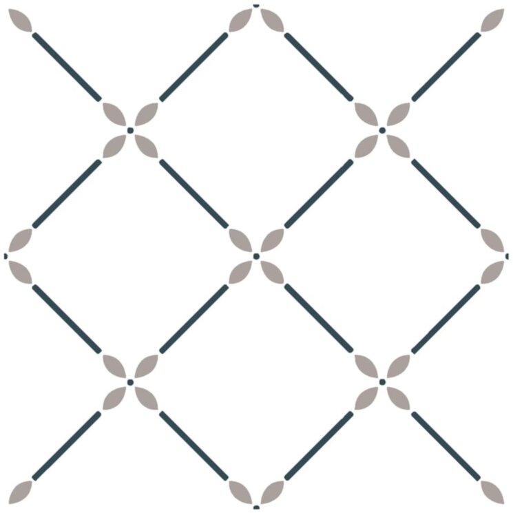 Декор Nero Dec A6 12.5x12.5 Colibri Vallelunga з колекції Colibri Vallelunga Декор Nero Dec A6 12.5x12.5 Colibri Vallelunga з колекції Colibri Vallelunga