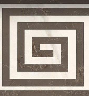 Спецелемент Angolo Dark Cappuccino Lu 11x11 Charme Gardenia Orchidea з колекції Charme Gardenia Orchidea