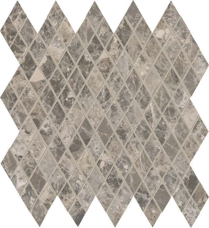 Мозаїка 28,2x29,1 N305 M8 Y Losanghe Xl Breccia Braque Lappato Lucido - Tele di Marmo - EDT7 з колекції Tele di Marmo Emilceramica