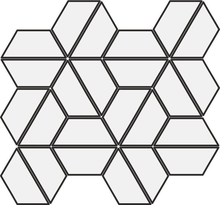 Мозаїка (24x28) CSAHHSLI28 Hexagon Highst. Light - Highstone з колекції Highstone Sant Agostino
