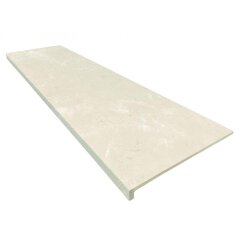 Сходинка Crema Marfil Peldano Recto 33x120 Marbles Exagres