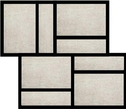 Мозаїка Sable Modulo Muretto 3D 30x30 Matieres Rex з колекції Matieres Rex