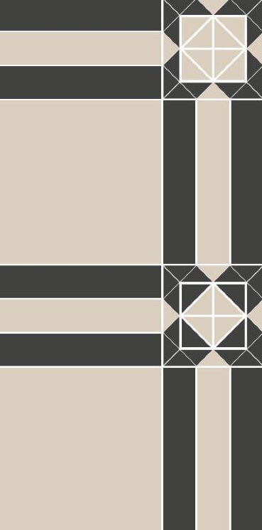 Декор M-2 Sheet 24x48 Madrid Top Cer з колекції Madrid TopCer